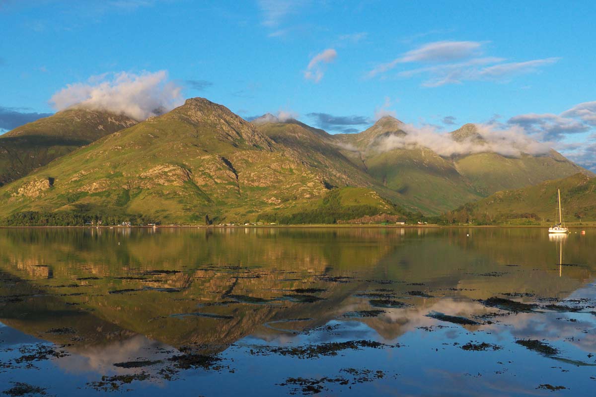 Five Sisters of Kintail view